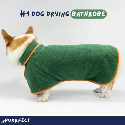 Dog Drying Bathrobe - Purrfect®