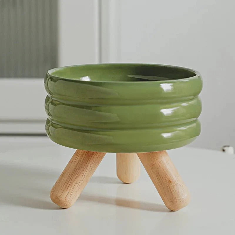 Ceramic Elevated Cat Bowl - Purrfect®