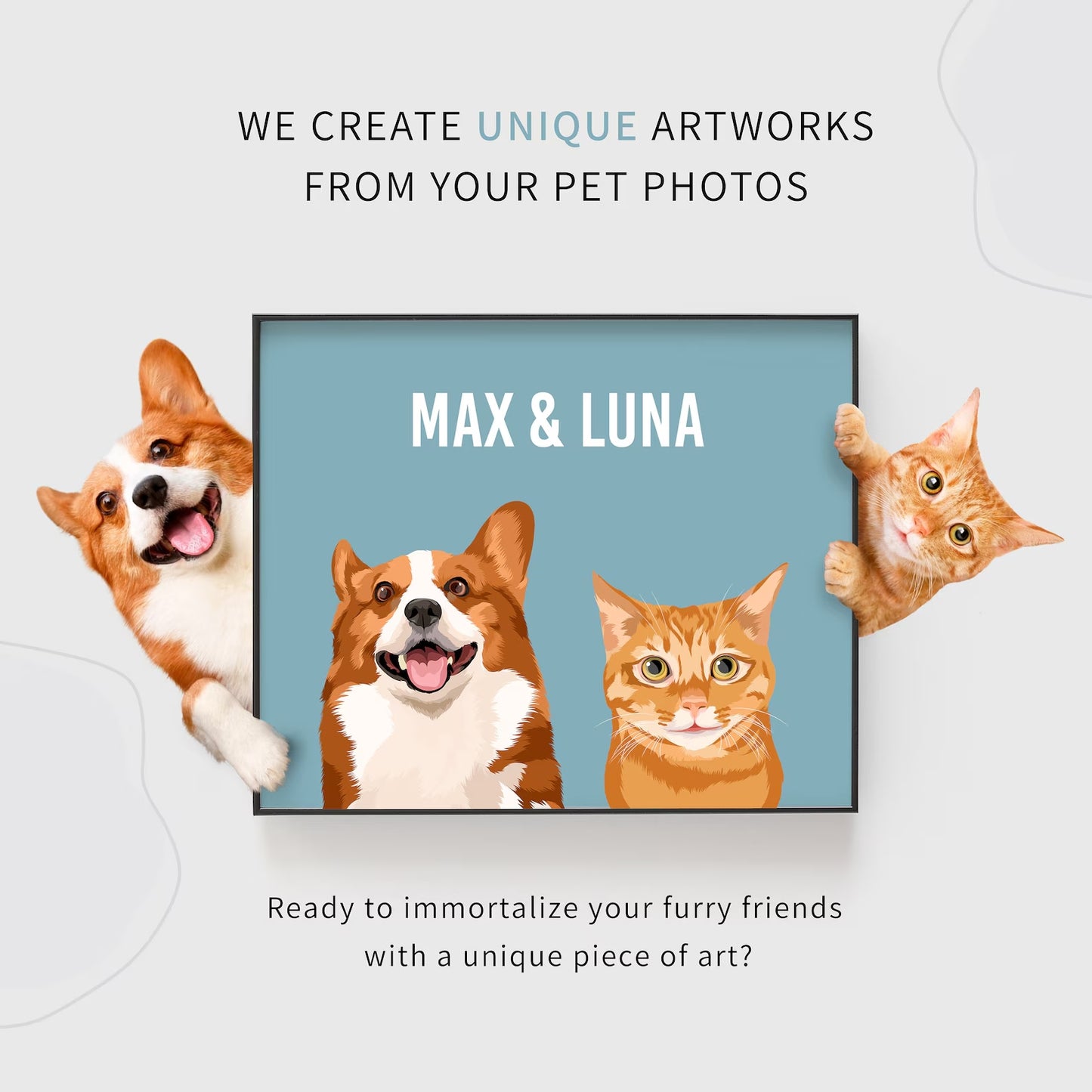 Personalized Frame  - Purrfect®